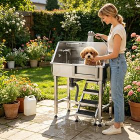 Stainless Steel Dog Washing Station (title: default title)